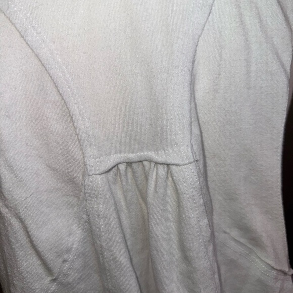 White Oversized boho tank - Picture 5 of 9